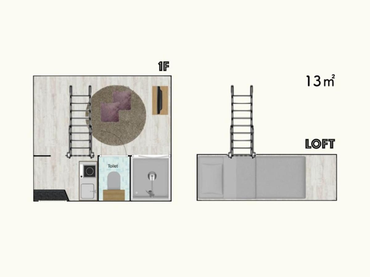 Nano North Shinjuku Apartment Präfektur Tokio Exterior foto